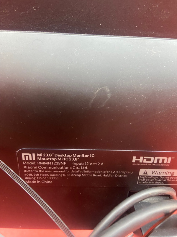 Монитор Xiaomi RMMNT238NF